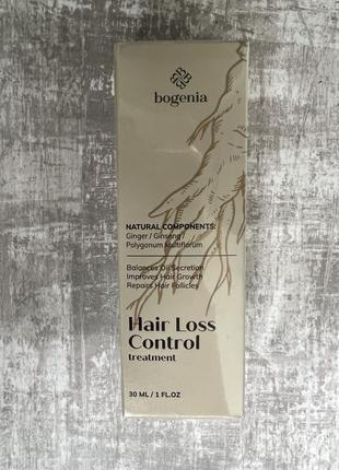 Лікувальна сироватка проти випадіння волосся hair loss control tretment bogenia