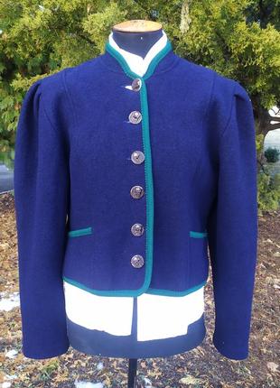 В'язаний жакет. шерсть. едельвейс. західна германія