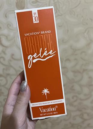 Orange gelee vacation brand