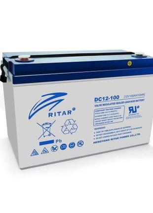 Акумуляторна батарея ritar dg12-100
