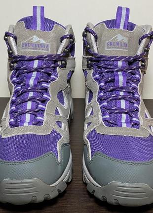 Треккинговые зимние ботинки snowdonia extra на gore-tex