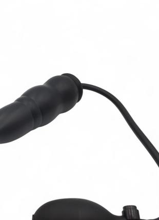 Надувная анальная пробка, расширитель анала фалос для ануса с насосом, анальный фистинг