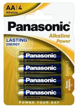 Батарейка panasonic lr06 alkaline power * 4 (lr6reb/4bpr)