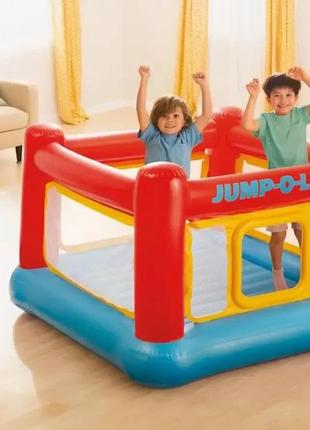 Надувний дитячий батут intex ігровий центр (48260)
