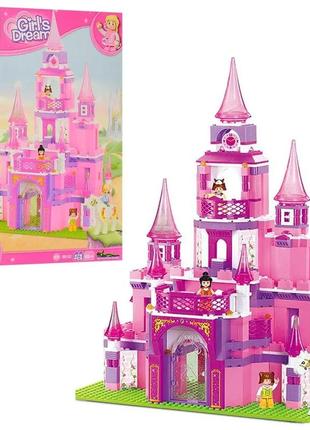 Конструктор “волшебный замок для принцессы ” для девочки 472 детали sluban (m38-b0152)