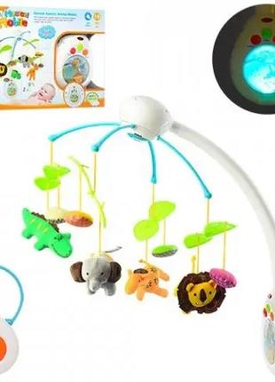 Дитяча музична карусель-мобіль на ліжечко (на керуванні) (sl81006)