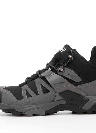 Salomon x ultra 4 gtx gore-tex ultra black кросівки чоловічі