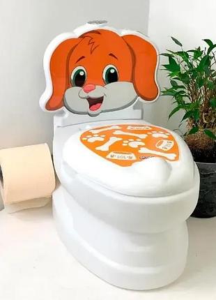 Детский музыкальный унитаз (горшок) pilsan (07-562)