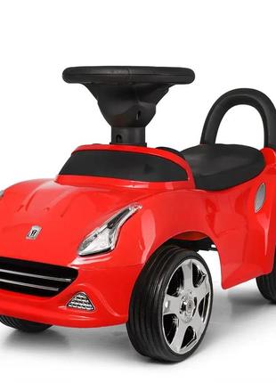Детская машинка каталка-толокар красная (hz 603-3)