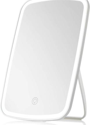 Дзеркало для макіяжу nezzoe сенсорний екран освітлене дзеркало зі світлодіодною яскравістю регульований портативний usb-зарядний