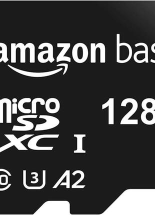 Карта памяти microsdxc на 128 гб amazon basics