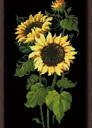 Набор для вышивания "seaside bay window". aida 14ct printed , 30*21 см