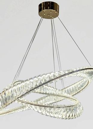Люстра підвісна, кришталева № p625/800+600bgd3 фото