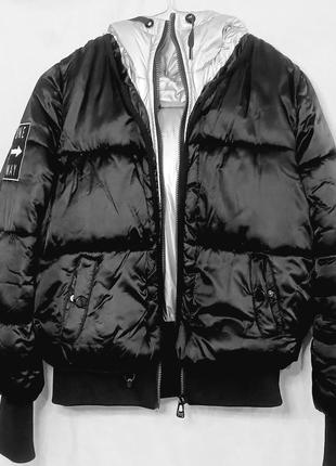 Куртка двухсторонняя теплая colins ,xs