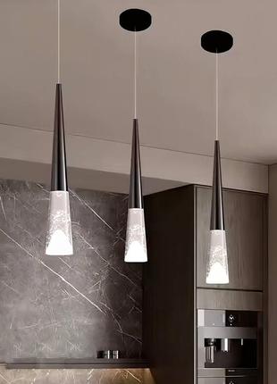 Підвісний led підвіс № 2263/1bk