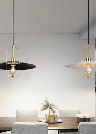 Люстра підвісна в стилі лофт № 8002wh+gd