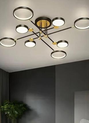Люстра в стилі хай-тек № p537/8bk