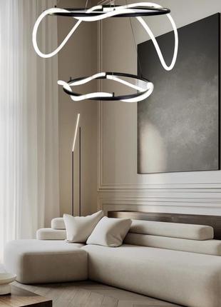 Люстра в стилі хай-тек № 6481/80+60