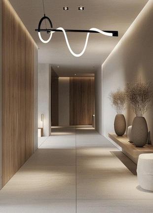 Видовжена люстра в стилі хай-тек № 6481/1000l