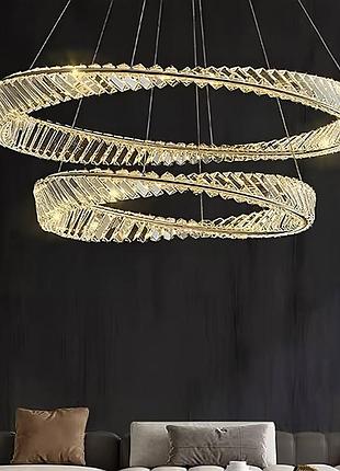 Люстра кришталева № p625/800+600bch