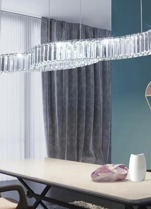 Кришталева видовжена люстра № 511185/100ch