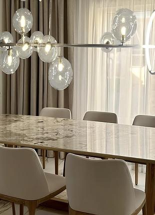 Видовжена люстра в стилі лофт № p488/10ch