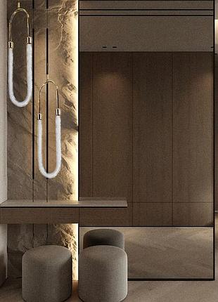 Підвіс одинарний в стилі хай-тек № 5052/1gd