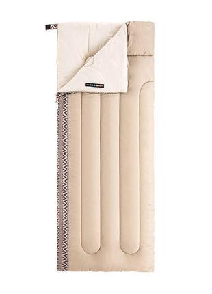 Спальник naturehike l150 nh20msd05 правий, (13°c) бежевий