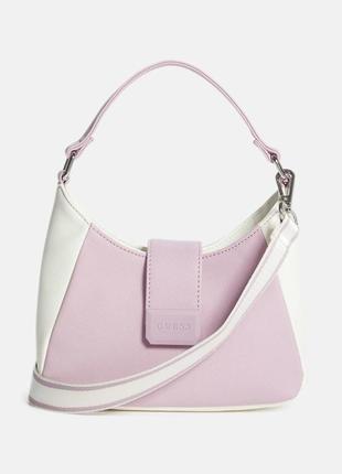 Сумка хобо женская guess (843061115241) whitney mini hobo фиолетовая
