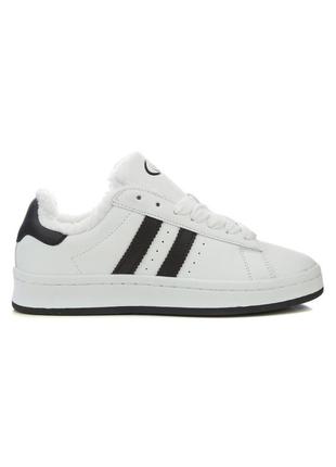 Жіночі кеди 67306 білі еко шкіра