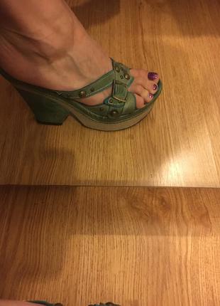 Сабо кожа 3