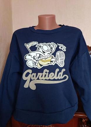 Свитшот кофта толстовка garfield disney новый из нижочки