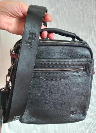 Сумка чоловіча шкіряна бренд нт