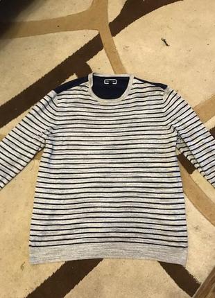 Светр чоловічий розмір xxl на високий зріст (коттон, акрил)