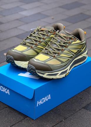 Кроссовки мужские hoka mafate speed ​​2 khaki