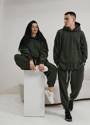 Костюм овер зима хаки