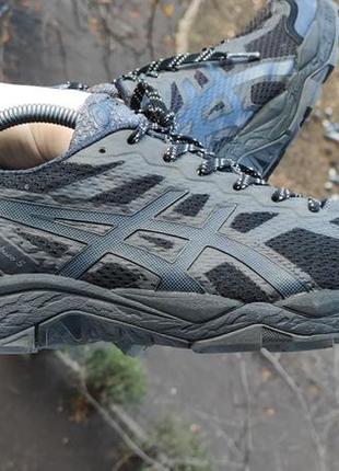43-43.5р Серые женские кеды Asics goretex трекинговые тактические кроссовки