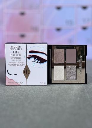 Палетка тіней charlotte tilbury bigger brighter eyes eyeshadow palette