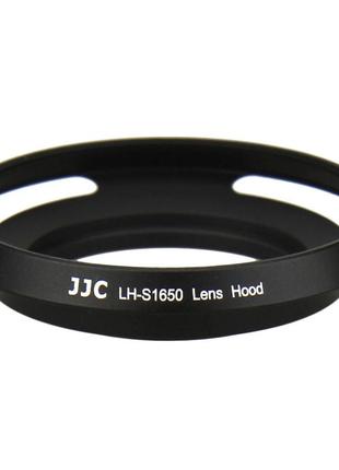 Бленда jjc lh-s1650 для об'єктивів pentax standard zoom 5-15mm f/2.8-4.5 al, standard prime 8,5 mm f/1.9 al