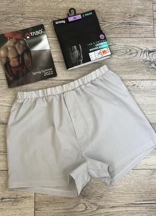 Труси чоловічі sinsay 7519 боксери сімейні ситцеві поплін бавовна польща.  розмір :  l (50)