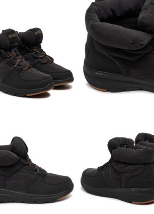 Кльові утепленні напівчеревики/ дутики skechers /сша/