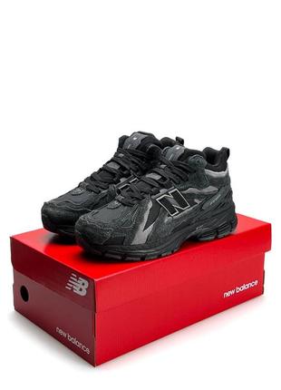 ❄️ кроссовки женские new balance 1906d black grey fur ❄️