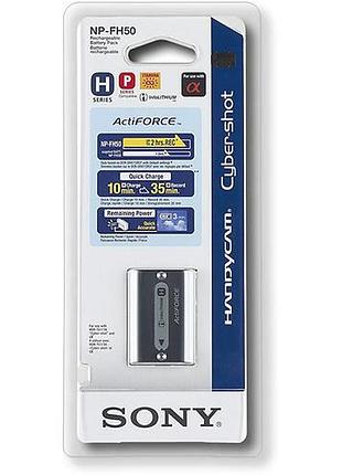 Акумулятор np-fh50 для фотоапаратів (a390 a290 a380 a230 a330) та відеокамер sony