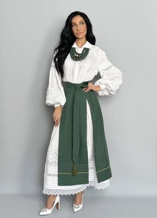 Етно-костюм з ручною вишивкою «ранок нареченої»