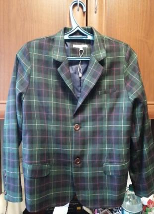Пиджак в клетку