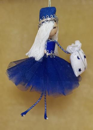 Рождественская кукла ручной работы