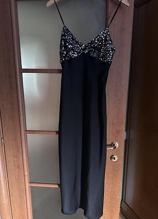 Вечернее праздничное платье zara