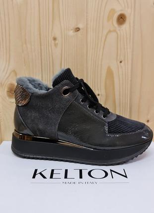 Кроссовки ботильоны ботинки фирмы kelton итальялия зима