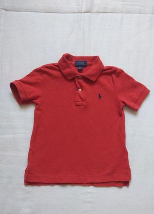 Поло футболка на мальчика polo ralph lauren 2-3 года