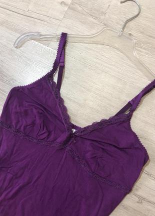 Базовый фиолетовый боди skin to skin m-l2 фото